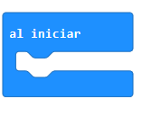 Permite ejecutar código por única vez al iniciar. 