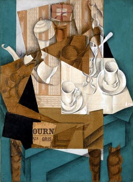 Juan Gris 1914 - Le Petit Dejeuner