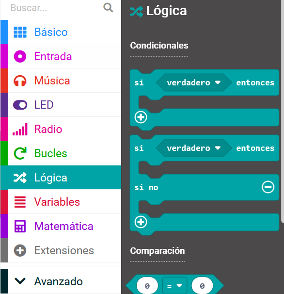 bloques de alternativa condicional