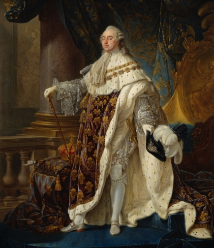 Pintura de Luis XVI realizada por Callet, Antoine-François