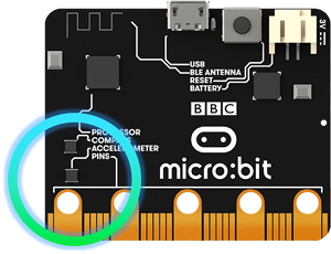 Acelerómetro de la micro:bit