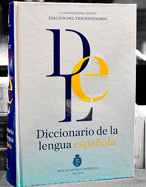 Tapa del Diccionario