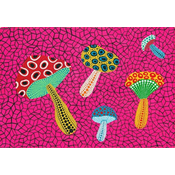 Mushrooms- 1995 - Yayoi Kusama