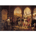 Antoine Jean Gros - Napoleón visitando a los apestados de Jaffa - 1799