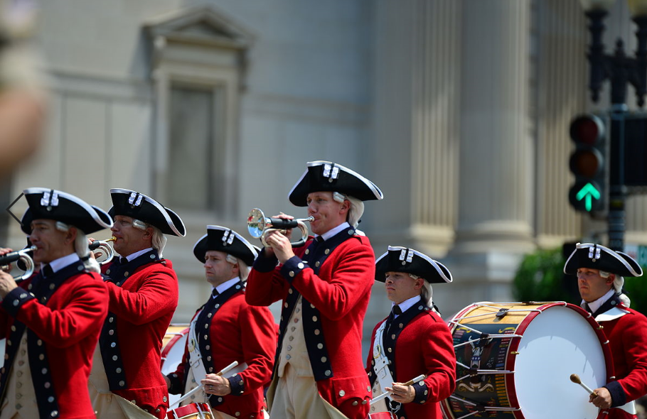 USA Independence Day parade