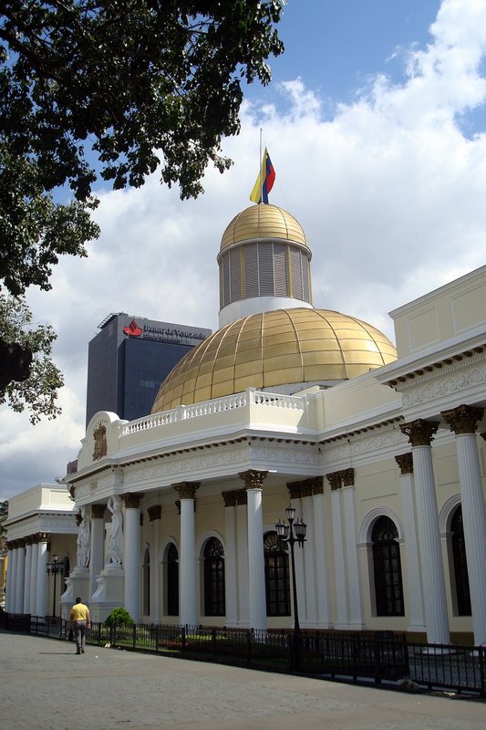 Palacio Federal Legislativo, sede de la Asamblea Nacional. Venezuela, Caracas.