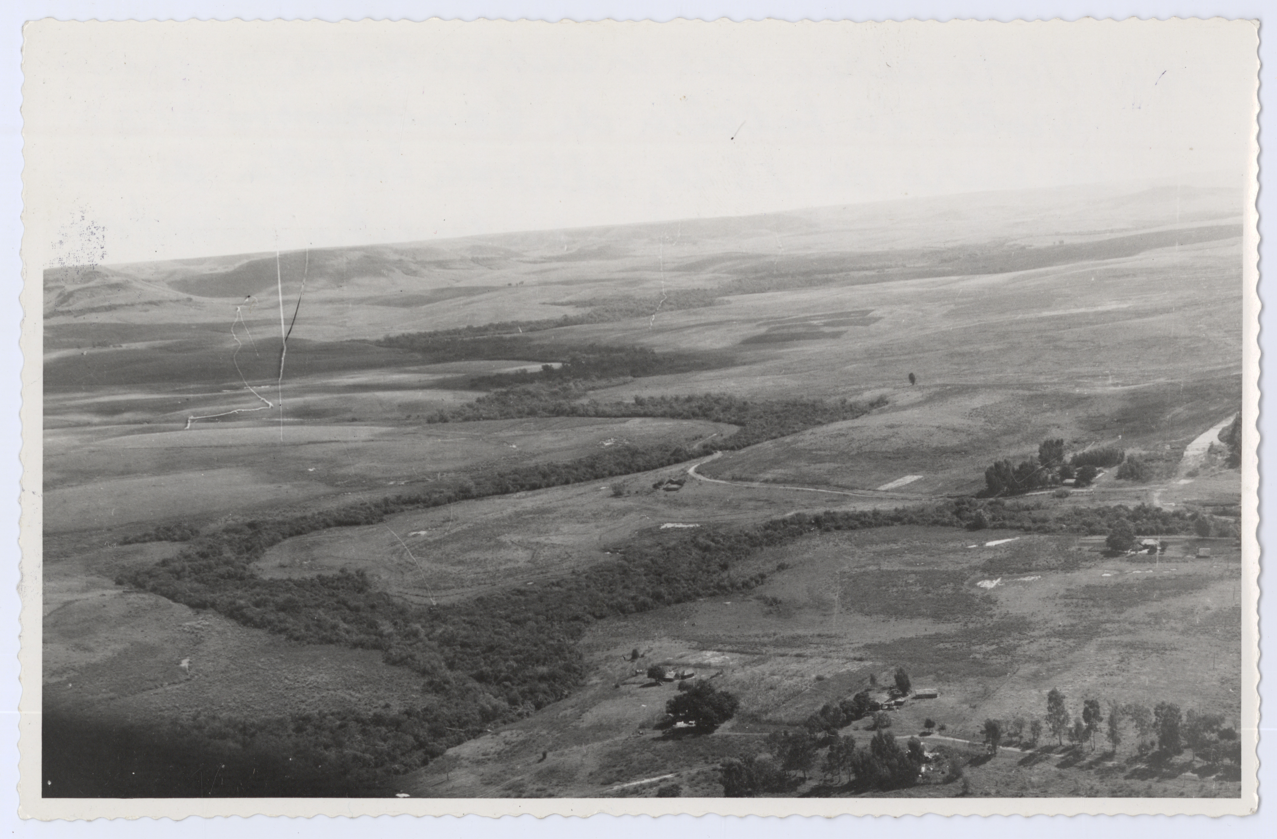 Vista aérea del escenario donde se desarrolló la batalla de Tacuarembó el 22 de enero de 1820 última de las fuerzas artiguistas en nuestros territorio