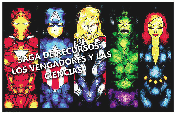 los vengadores y las ciencias