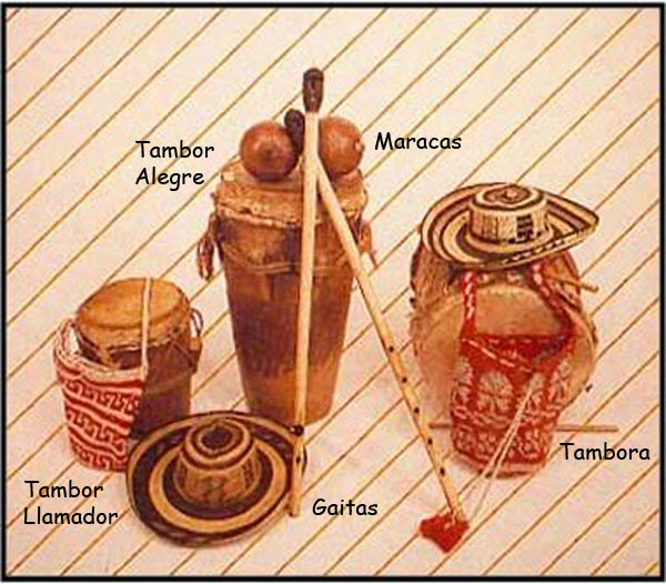 instrumentos de cumbia