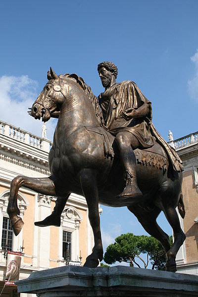 Marco Aurelio . Plaza del Campidoglio