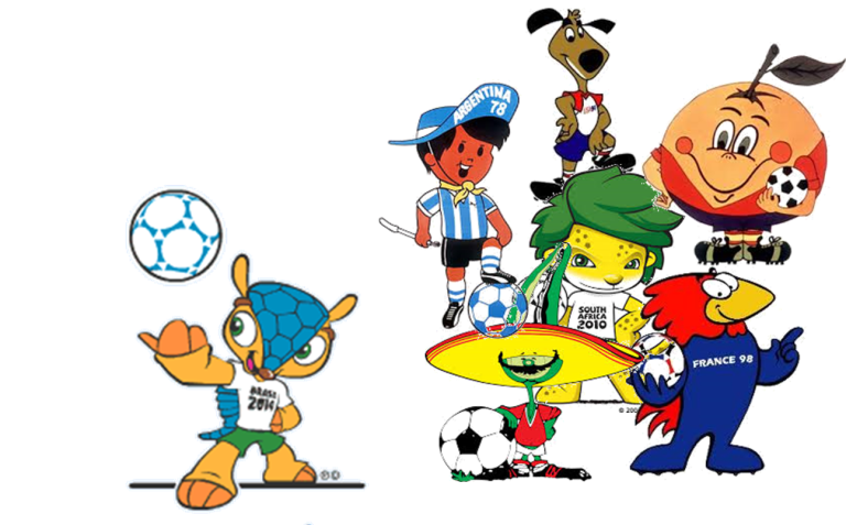 Mascotas de los mundiales