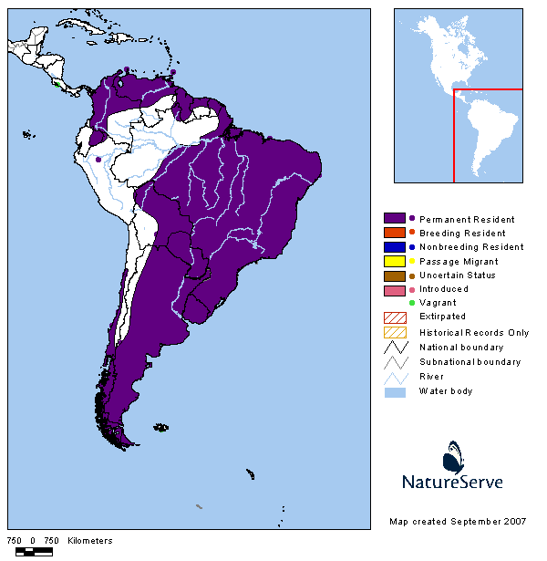 mapa del tero