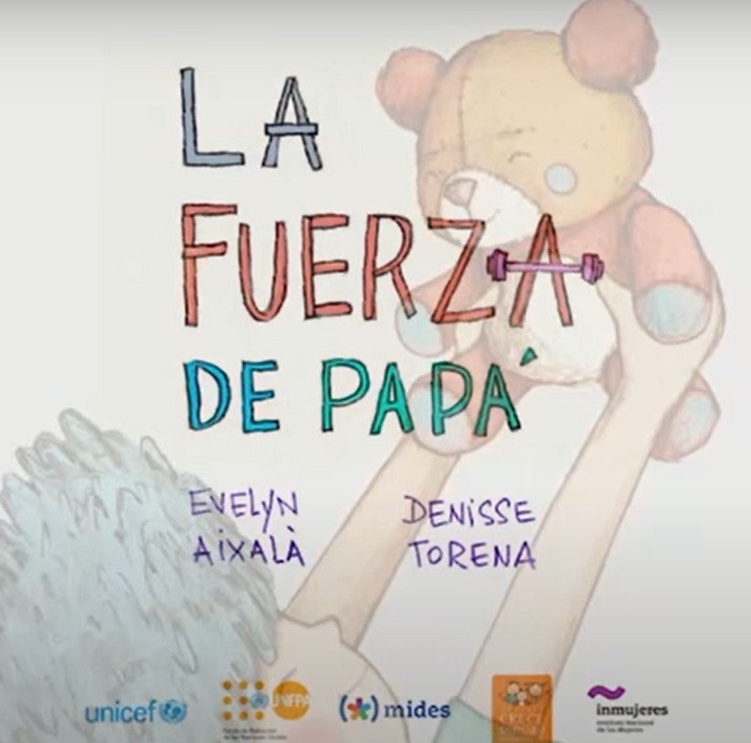 TAPA DE LIBRO "LA FUERZA DE PAPÁ"