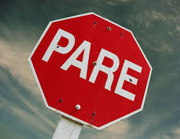 señal de pare (tránsito)